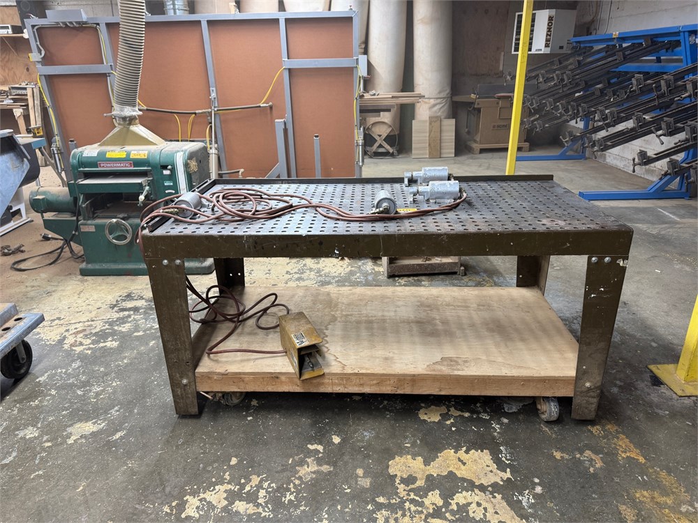 Ritter "R-450" Pneumatic Clamp Table