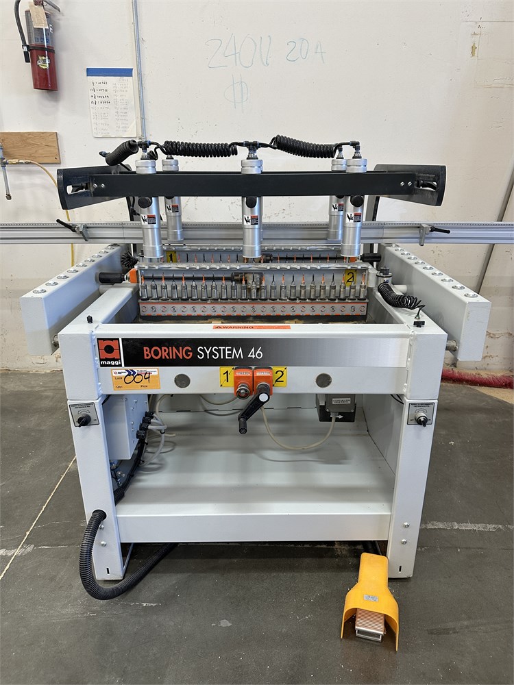 Maggi "System 46" Double Row Line Boring Machine