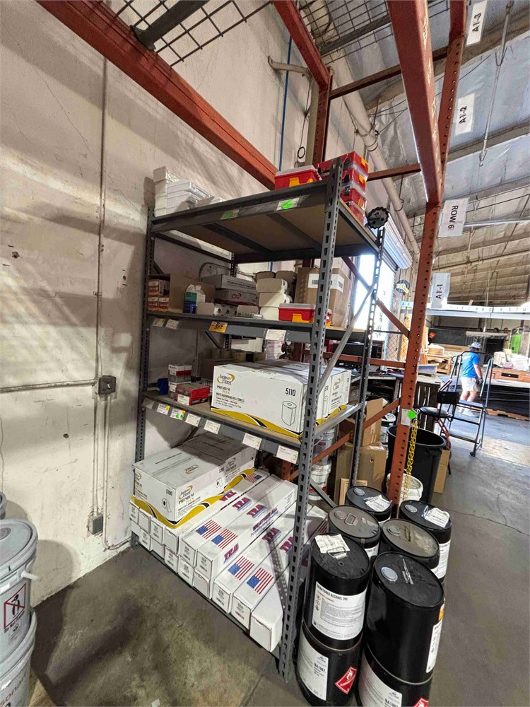 Rack & Contents as pictured