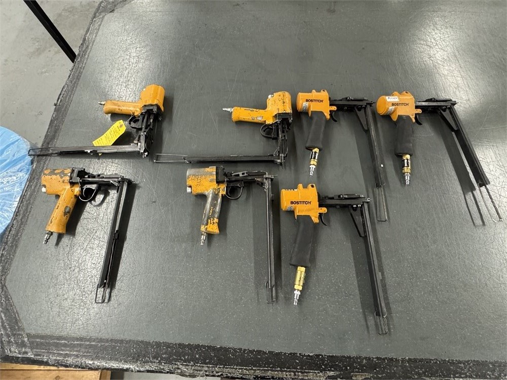 (7) Bostitch Staple Guns