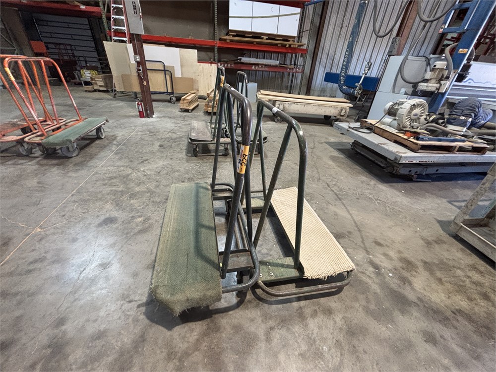 (2) Material Carts - As Pictured