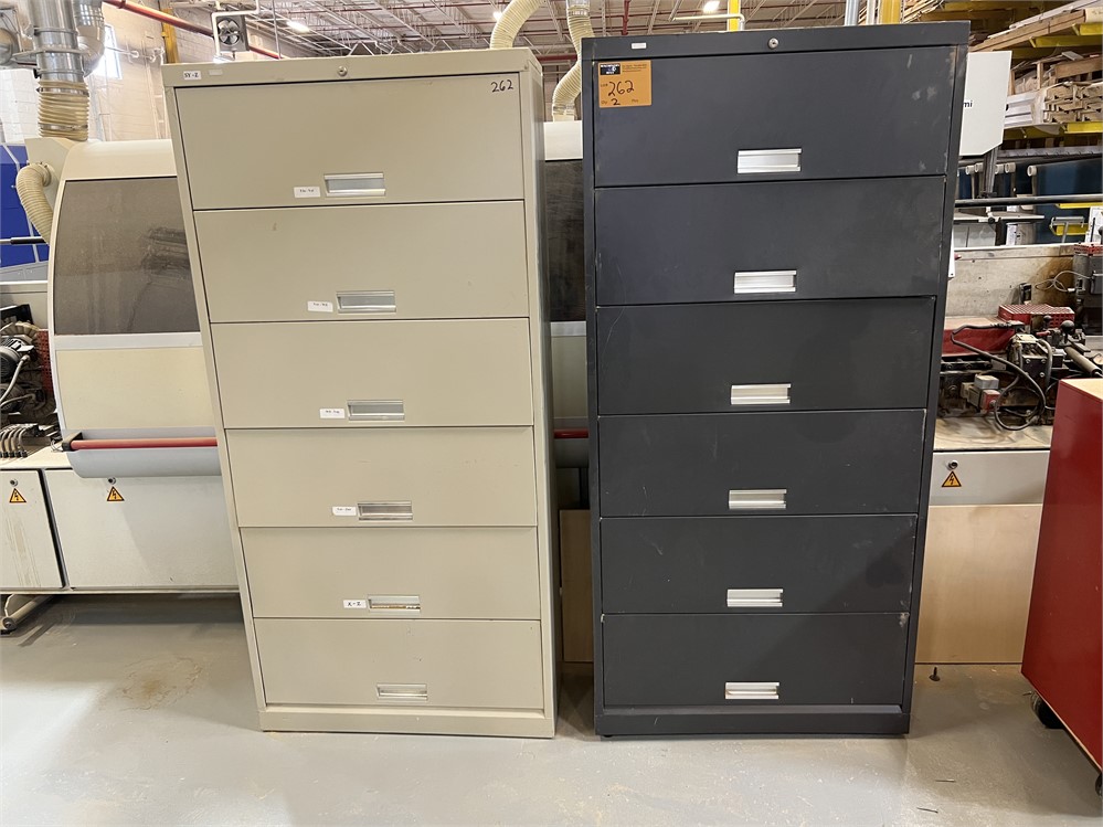 Lot of (2) Cabinets - as pictured (no contents)