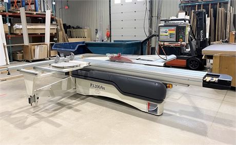Paoloni "P3200 AX" NC Programmable Sliding Table saw