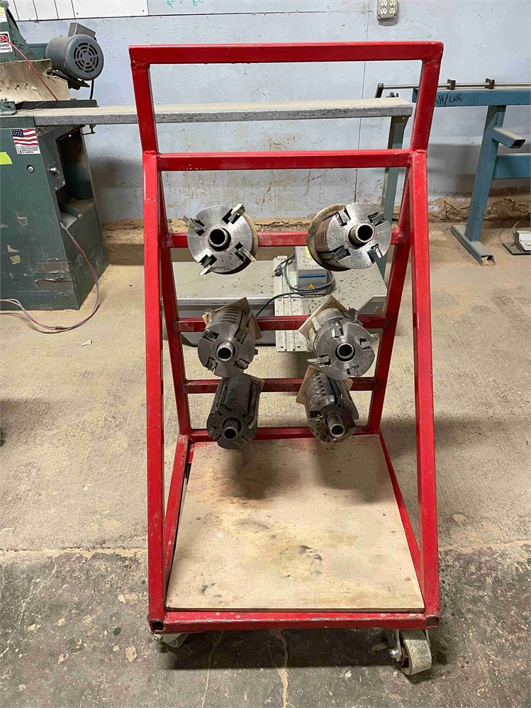 Moulder and Shaper Tooling with Metal Cart