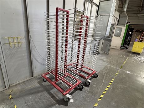 Lot - (2) Drying Racks | Place Your Bid at MachineryMax