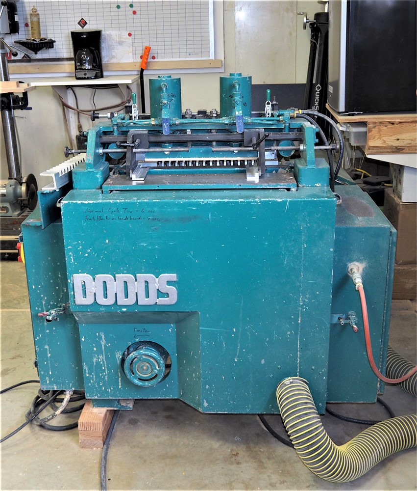 DODDS "MULTI-SPINDLE DOVETAIL MACHINE"