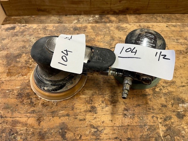 (2) Pneumatic Palm Sanders