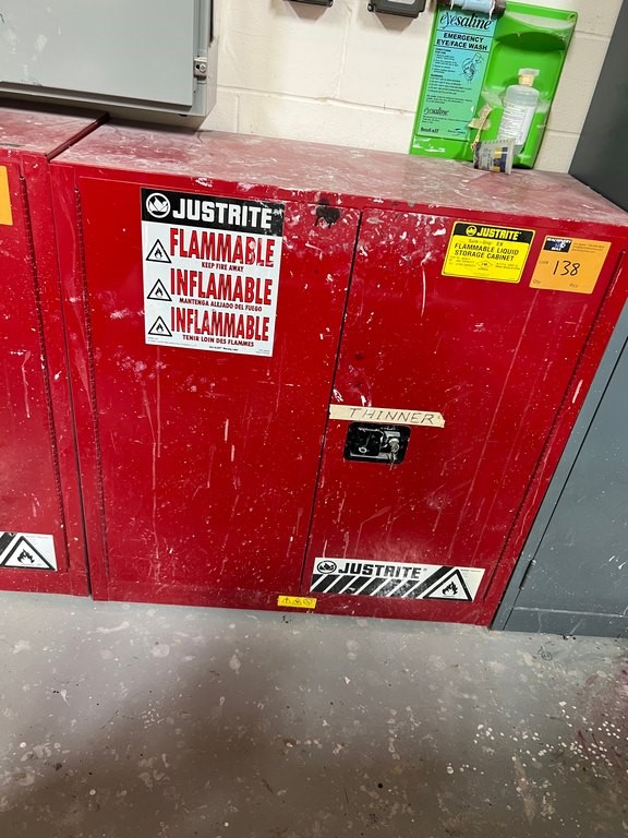 Justrite Flammable Storage Cabinet