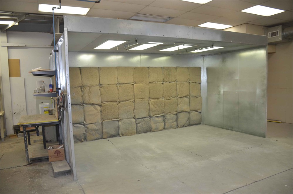 Global finishing systems spray booth