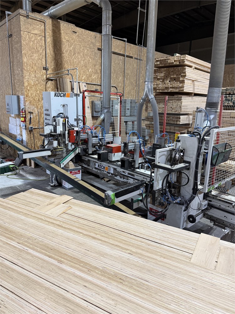Koch "SBL-2500" Feedthrough Stile Boring Machine