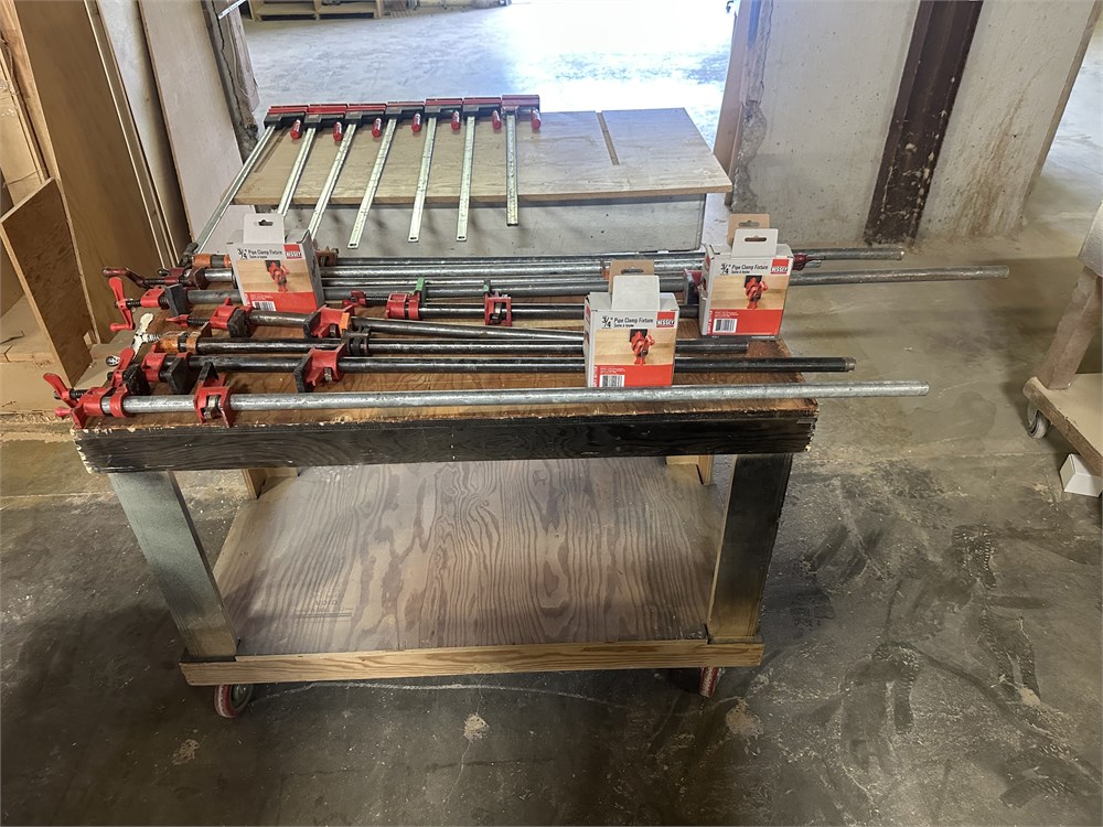 Pipe Clamps - As Pictured