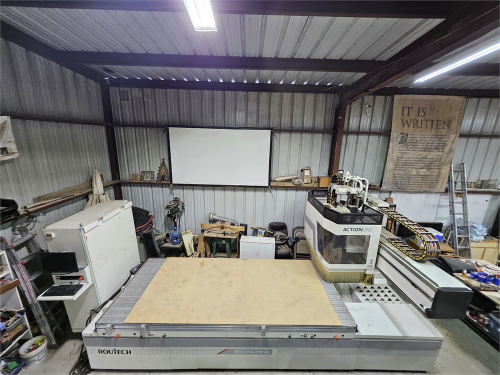 Routech " Record AL 210" CNC Router