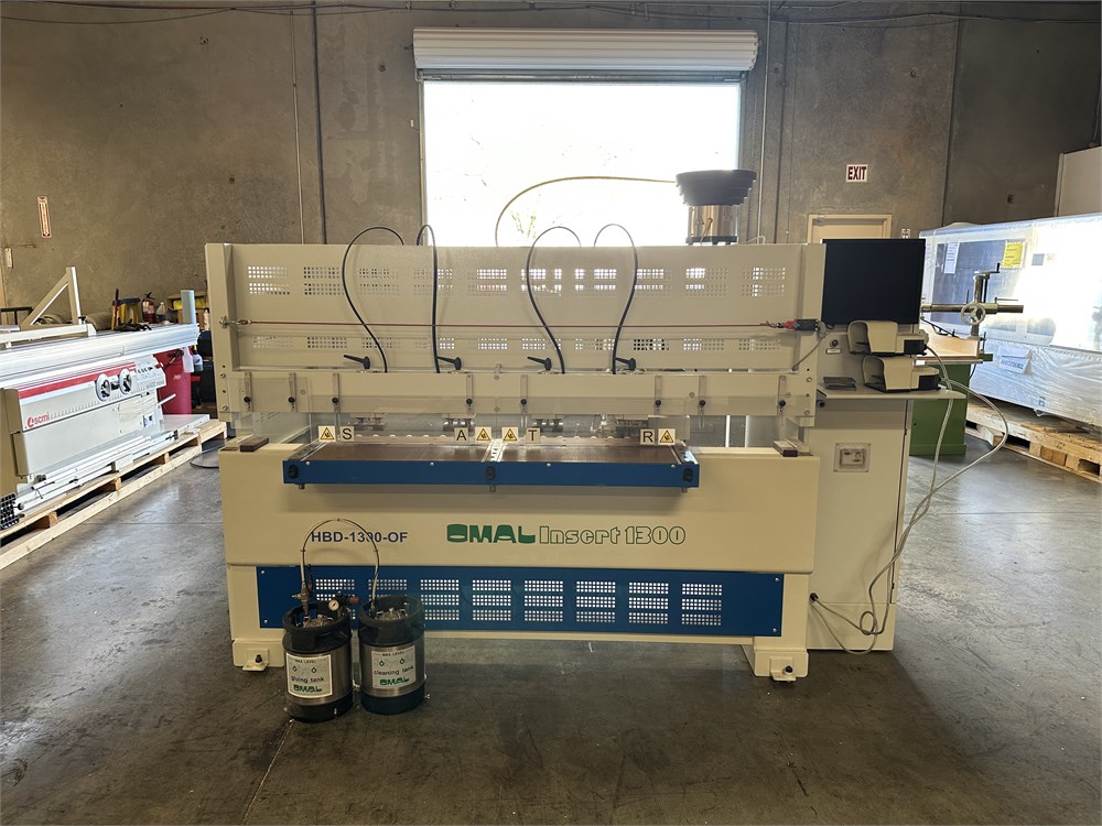 OMAL "HBD 1300 OF" CNC Dowel Bore, Glue & Inserter(2016) See Note