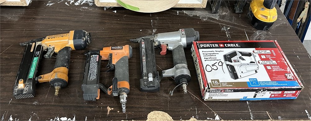 (3) Pneumatic "Staple Guns" & Box of Staples  - Collingwood, ON