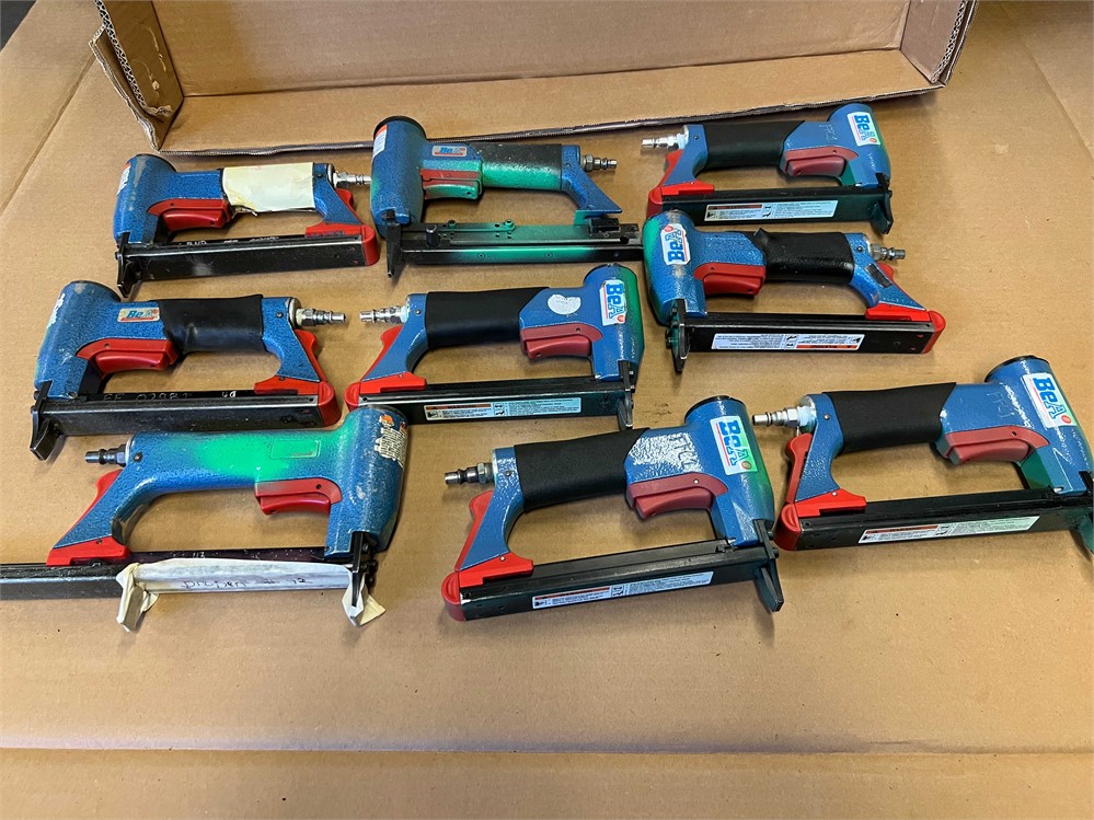 BeA Pneumatic Staple Guns Qty. (9)