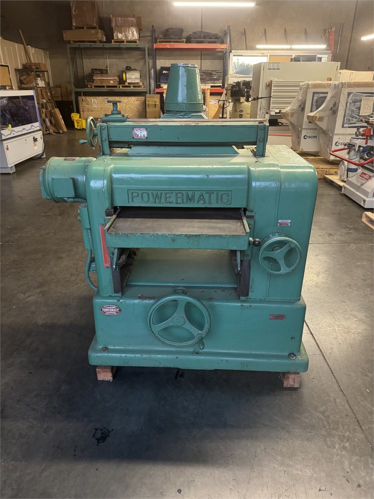 Powermatic "225" Heavy Duty Surface Planer