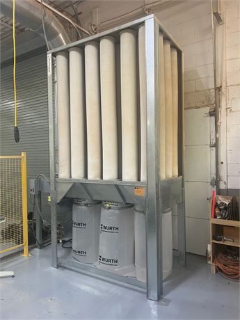 Dantherm "NFP-S1000" Dust Collector - Interior