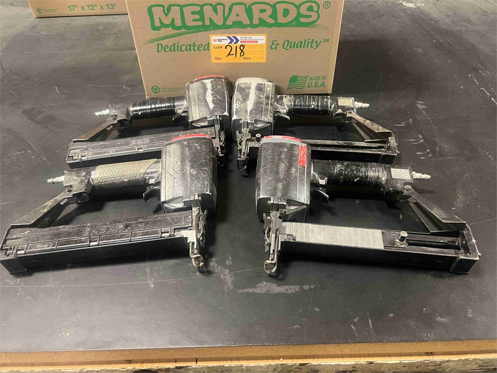 Senco Pneumatic Staple Guns Qty. (4)