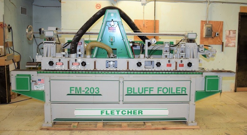 FLETCHER FM-203 BLUFF FOILER *  (5) HP SHAPER, (2) HP SANDER, 460 VOLT