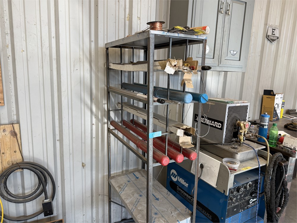 Assorted Tig Wire w/Stand