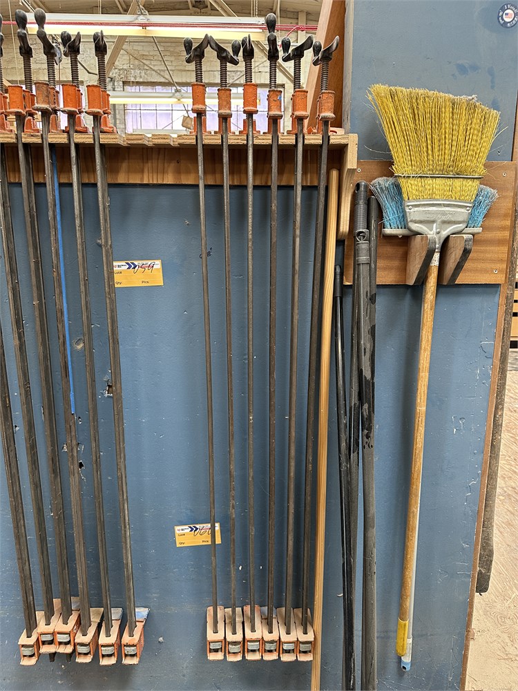 (6) 48" Clamps - As Pictured