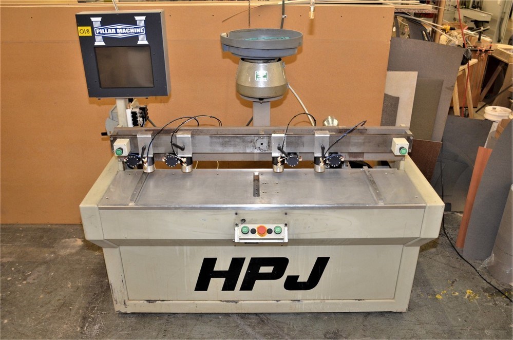 Accusystems "HPJ-8" CNC Bore, Glue & Dowel Inserter