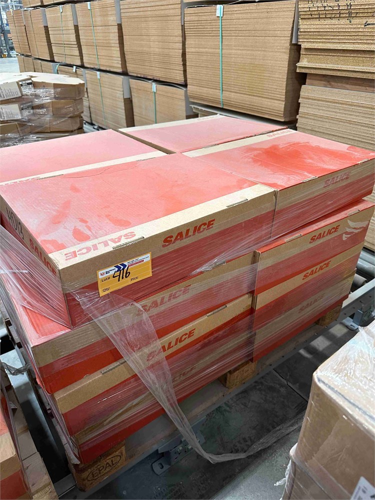 Pallet of Salice Side Profile H104 MM White 2 Sided