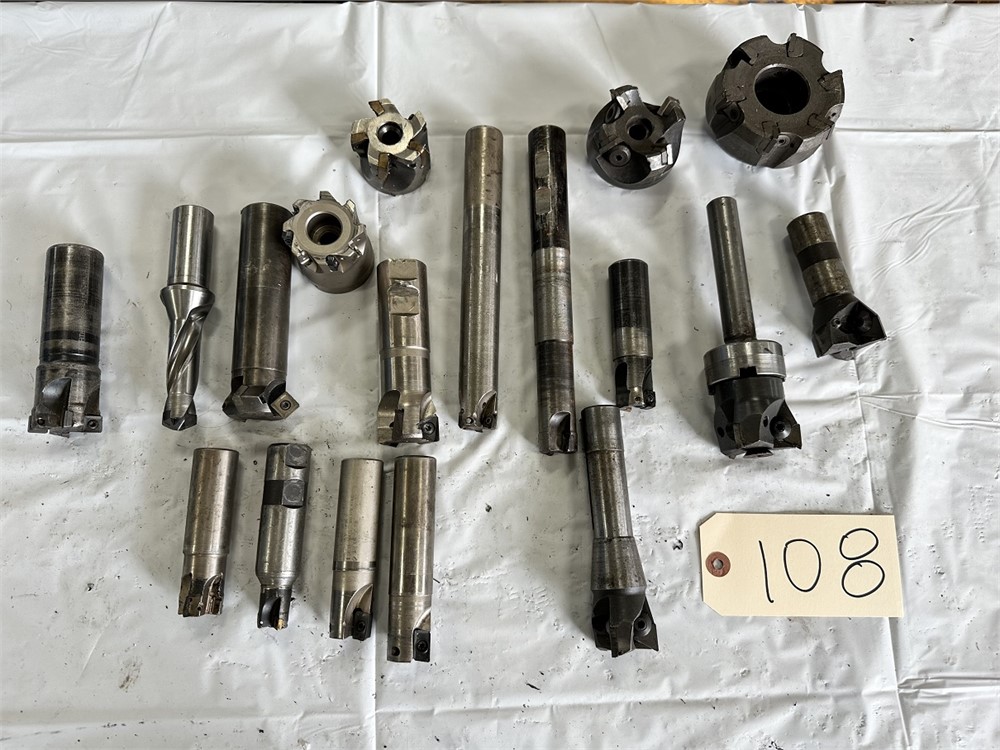 Carbide Insert Milling Cutters - Various Sizes