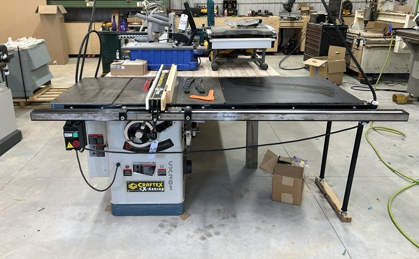 Craftex "CX201" Table Saw - 230V 1ph - Chatham, ON
