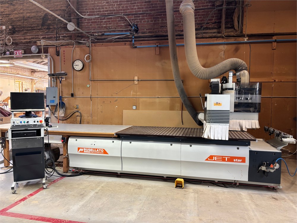 Busellato "Jet Star" 4' X 8' CNC Machining Center