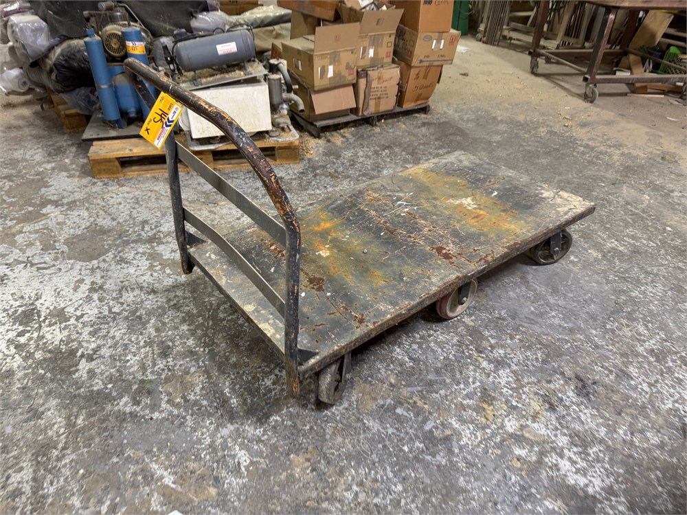 Steel Flatbed Platform Cart