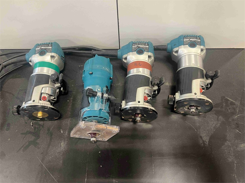 Makita Trim Routers Qty. (4)