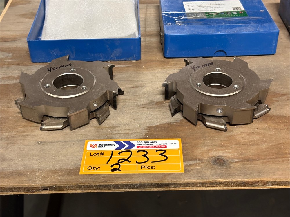 Lot of Cutter Heads - Qty (2) - as pictured