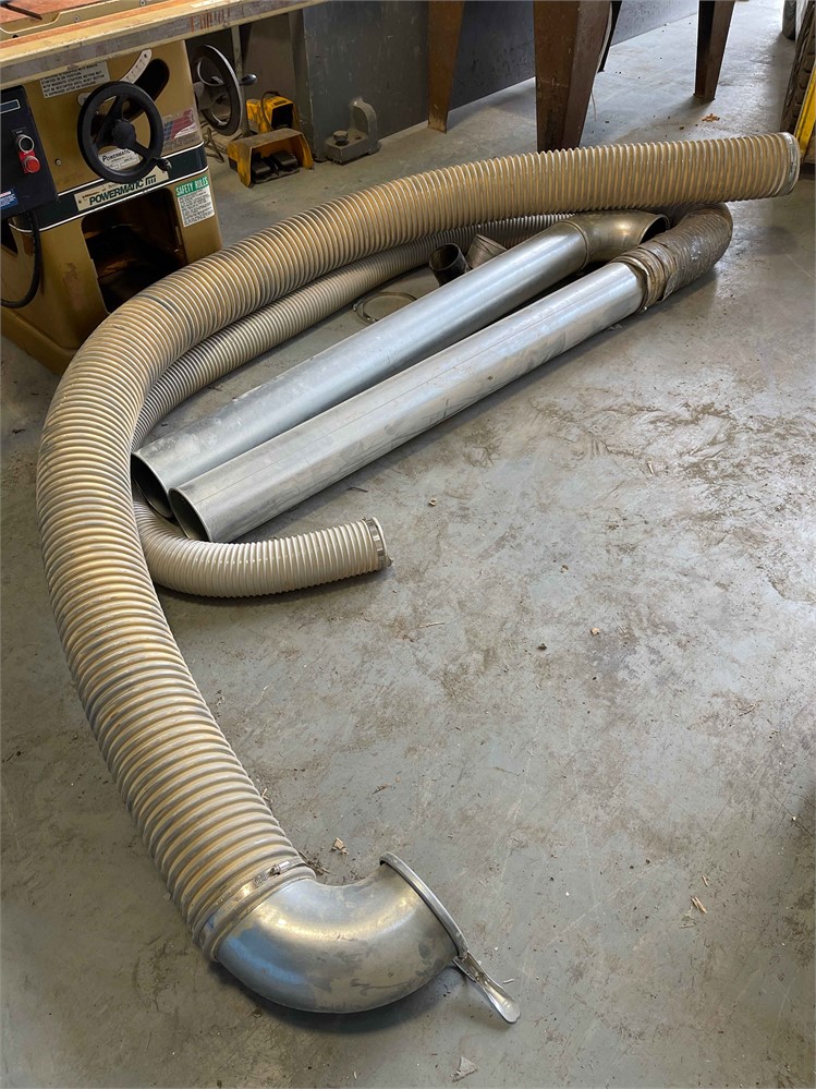 Clamp Together Dust Pipe and Flex Hose
