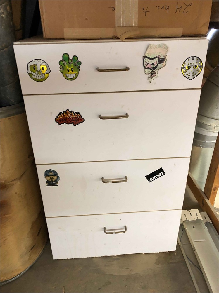 Shop Cabinet with Miscellaneous Fasteners