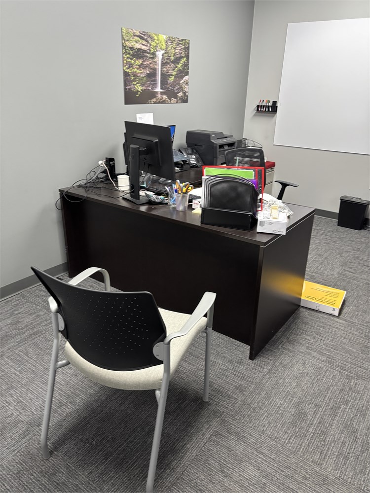 Desk, Chairs, & Monitor (ONLY)