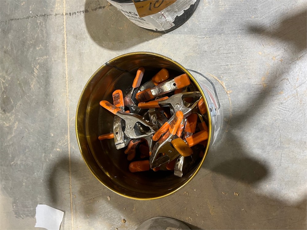 Bucket of Spring Clamps - as pictured - Qty (1)