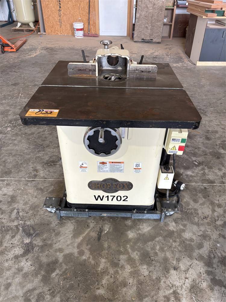 Shop Fox "W1702" Shaper