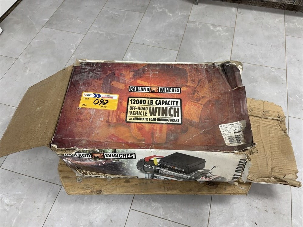 Badland Off Road Vehicle Winch