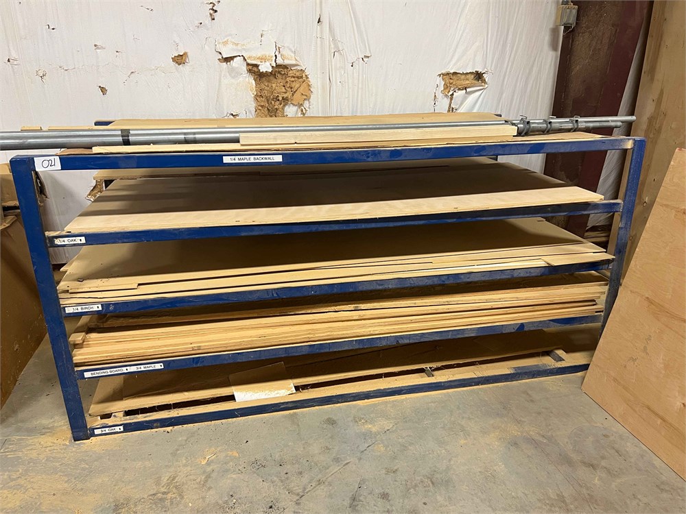 Plywood rack & sheet goods