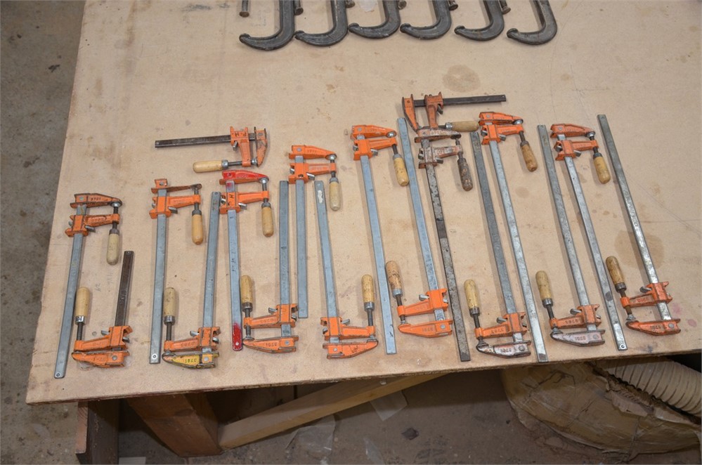 Lot of Bar/Pipe Clamps - Qty (17)