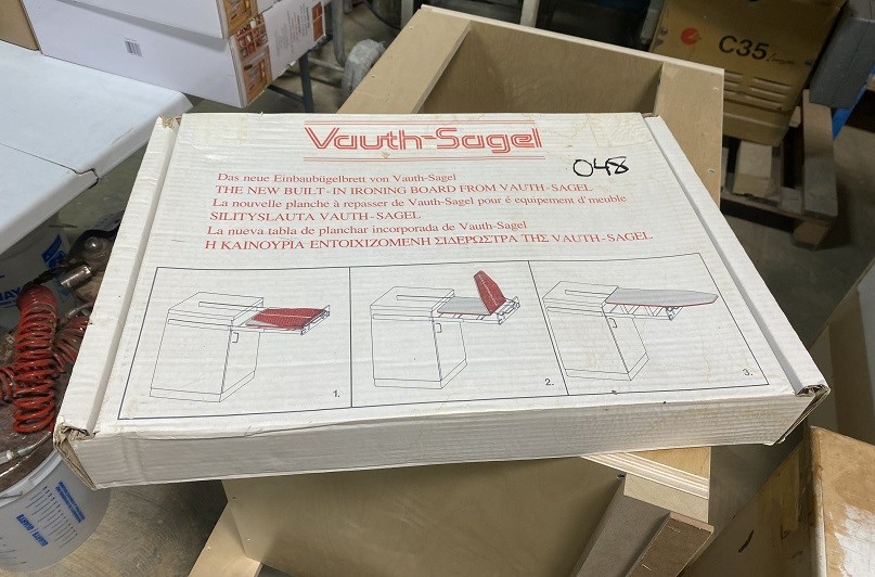 Vauth Sagel "Built in" Ironing Board