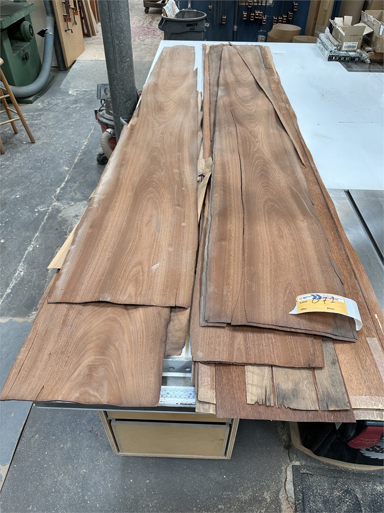 1930-1960s Walnut/Mahogany Veneer Sheets