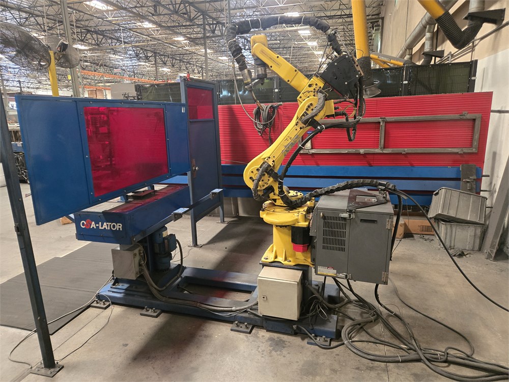 Fanuc "Arc Mate 100i" Robotic Welding Cell