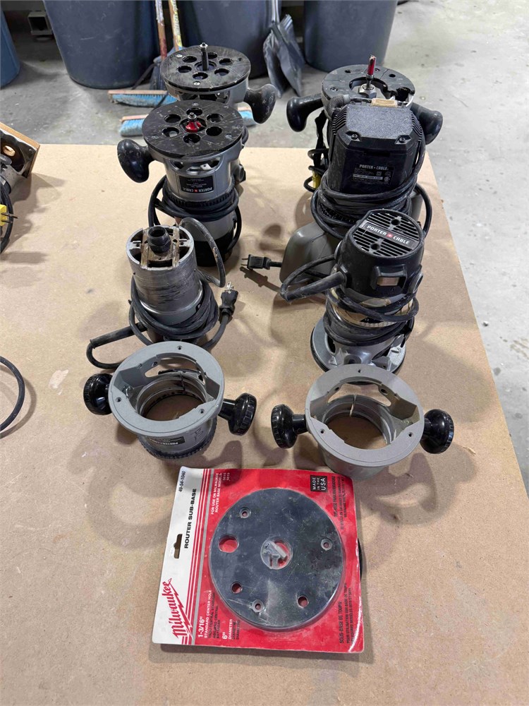 Porter Cable Routers & Bases