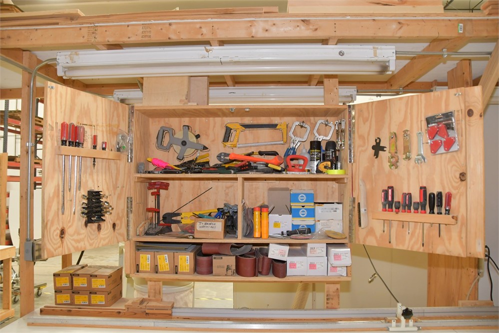 Contents of Cabinet - Tools & More