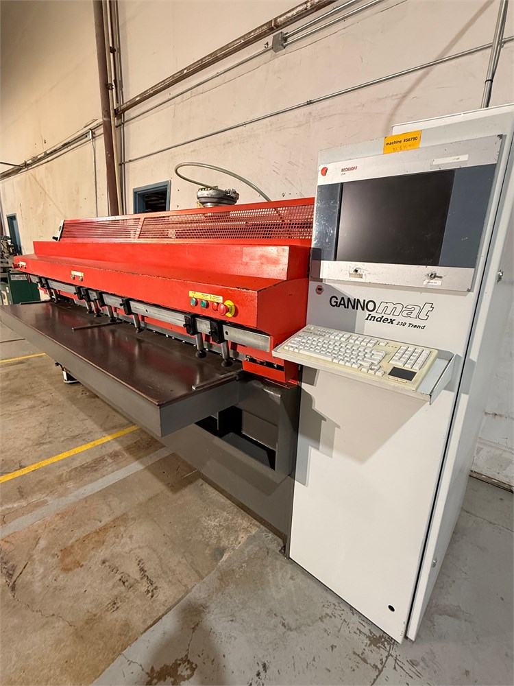 Gannomat "Index 230 Trend" CNC Bore/Dowel Machine