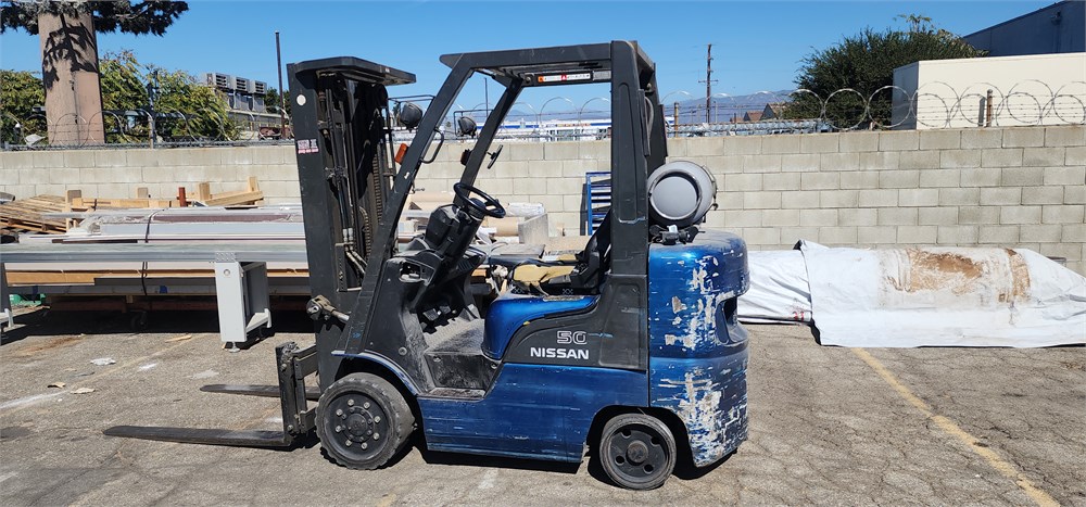 Nissan "50" Forklift - LPG - 4,400 Lbs