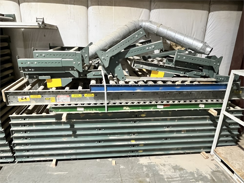 10' Roller Conveyors - Misc Length Conveyors and Dust Pipe