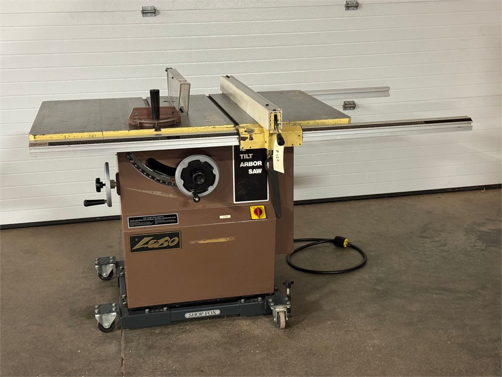 Lobo "TS-1212" 12" Table saw